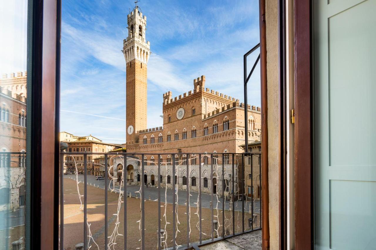 The Balcony Suite - Affaccio Su Piazza Del Campo Siena Zewnętrze zdjęcie