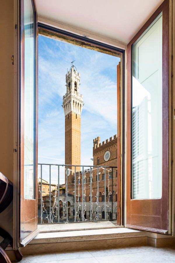 The Balcony Suite - Affaccio Su Piazza Del Campo Siena Zewnętrze zdjęcie