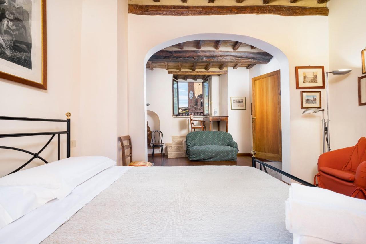 The Balcony Suite - Affaccio Su Piazza Del Campo Siena Zewnętrze zdjęcie