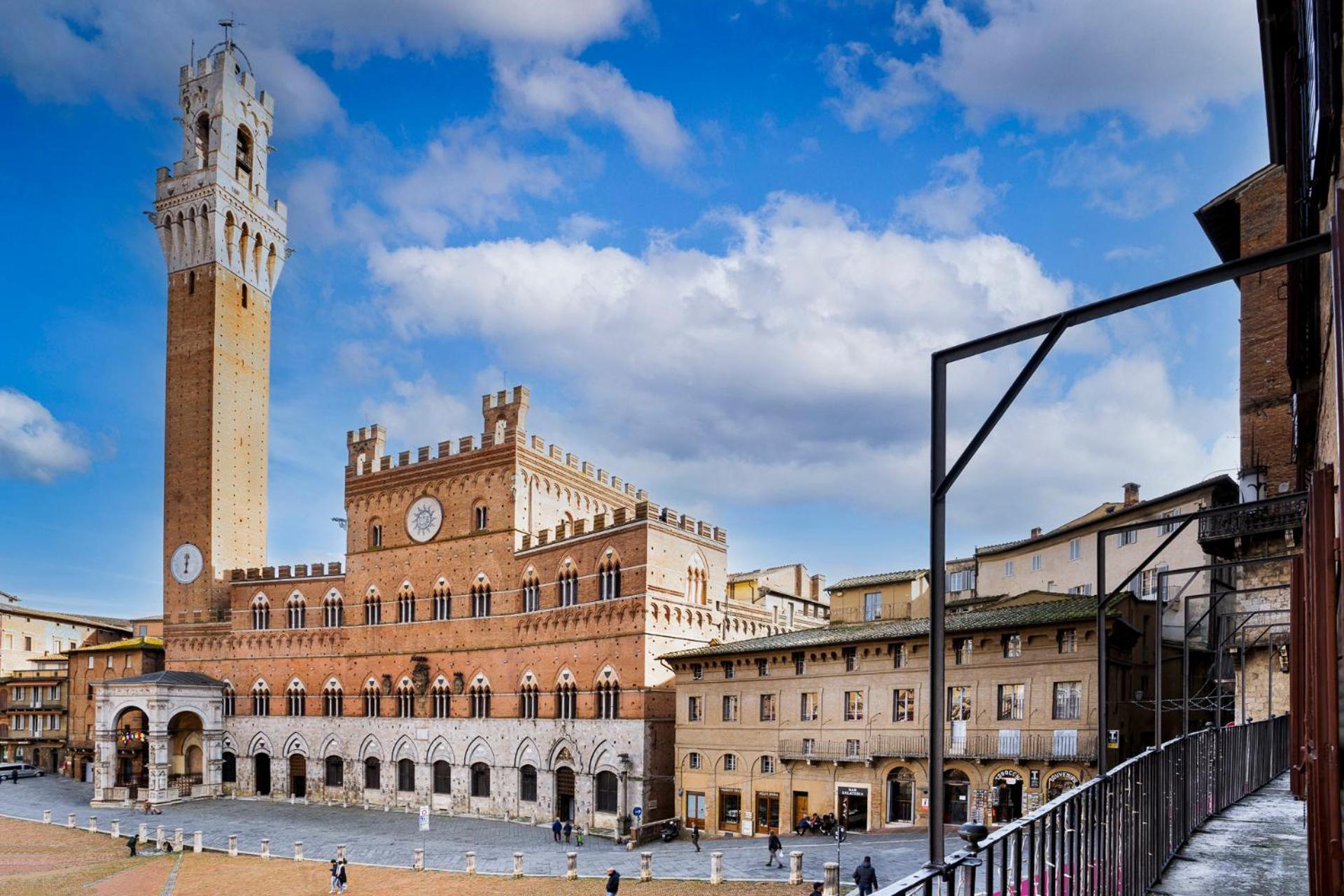 The Balcony Suite - Affaccio Su Piazza Del Campo Siena Zewnętrze zdjęcie